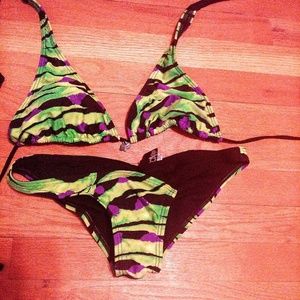 Fox Bikini - Lg. Top - Med. Bottoms (NWOT)